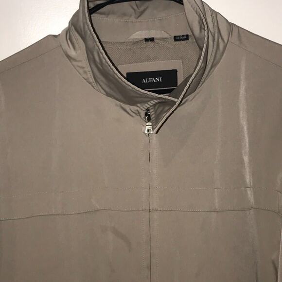 Alfani Beige Lightweight Jacket Mens 2XL - Picture 3 of 4